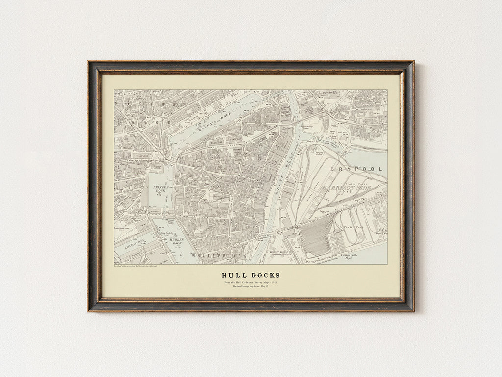 Map 17 - Hull Docks