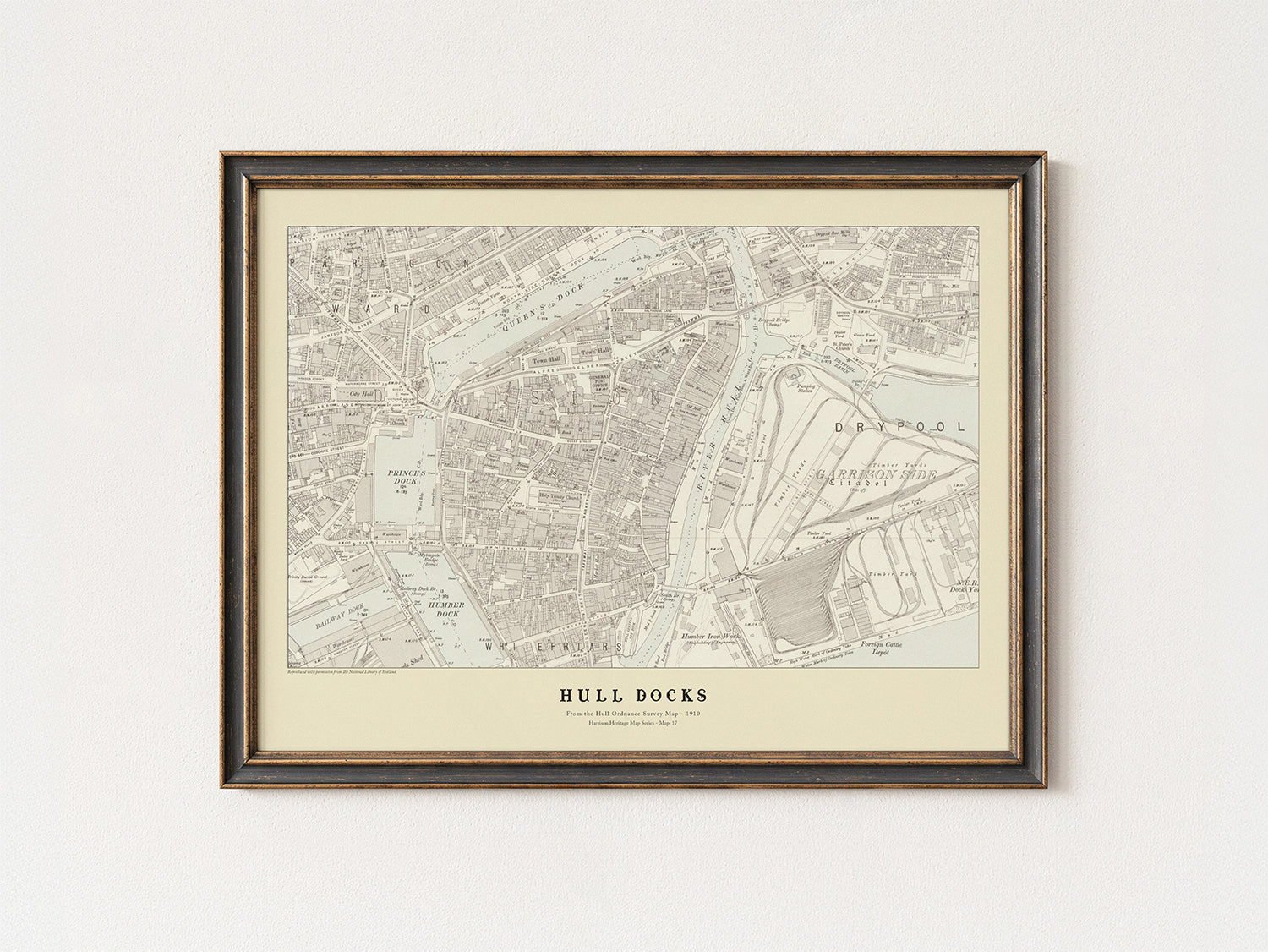 Map 17 - Hull Docks
