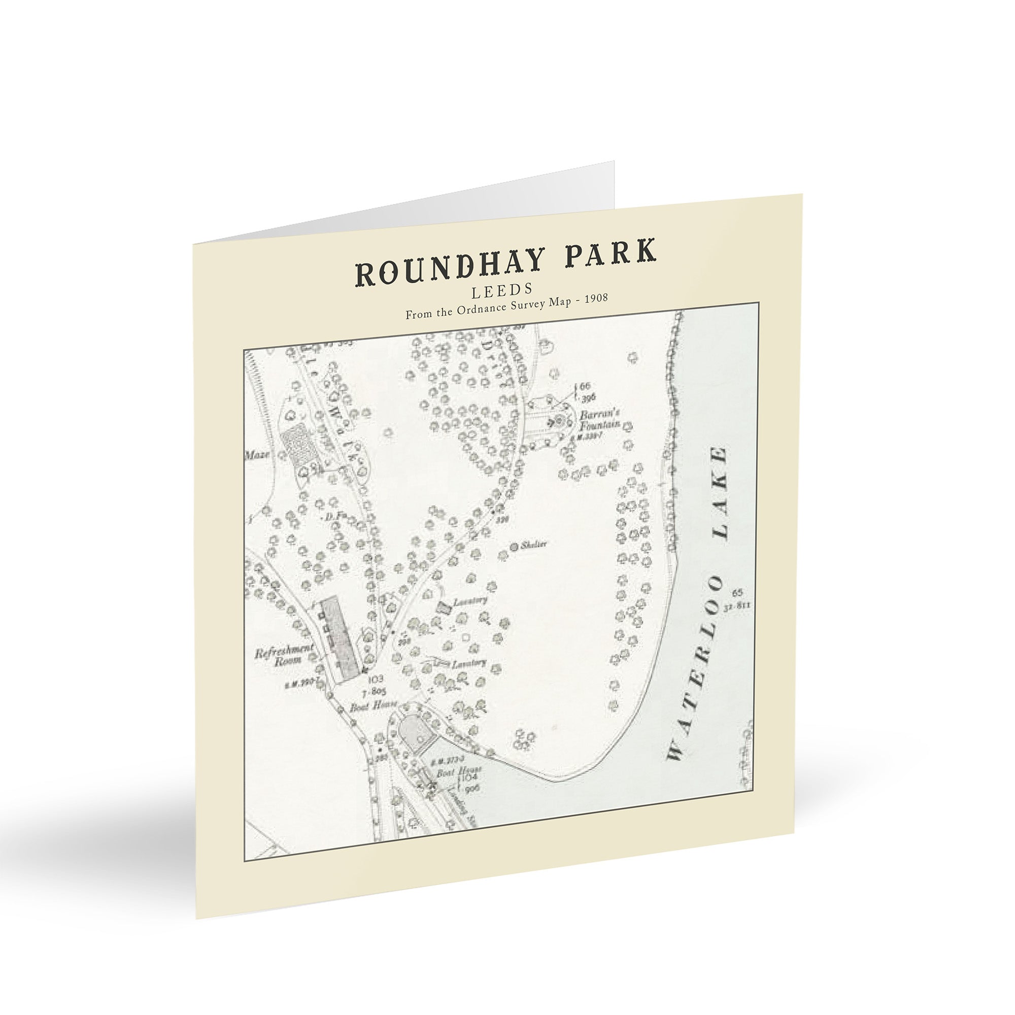 Roundhay Park - Leeds Card