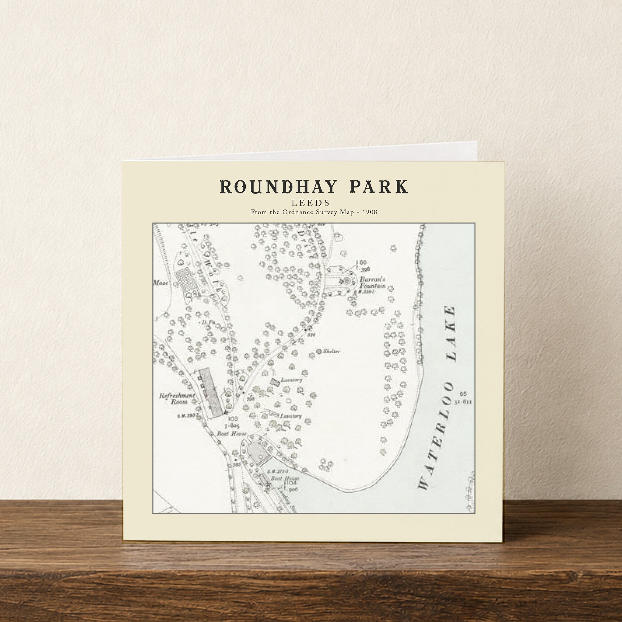 Roundhay Park - Leeds Card