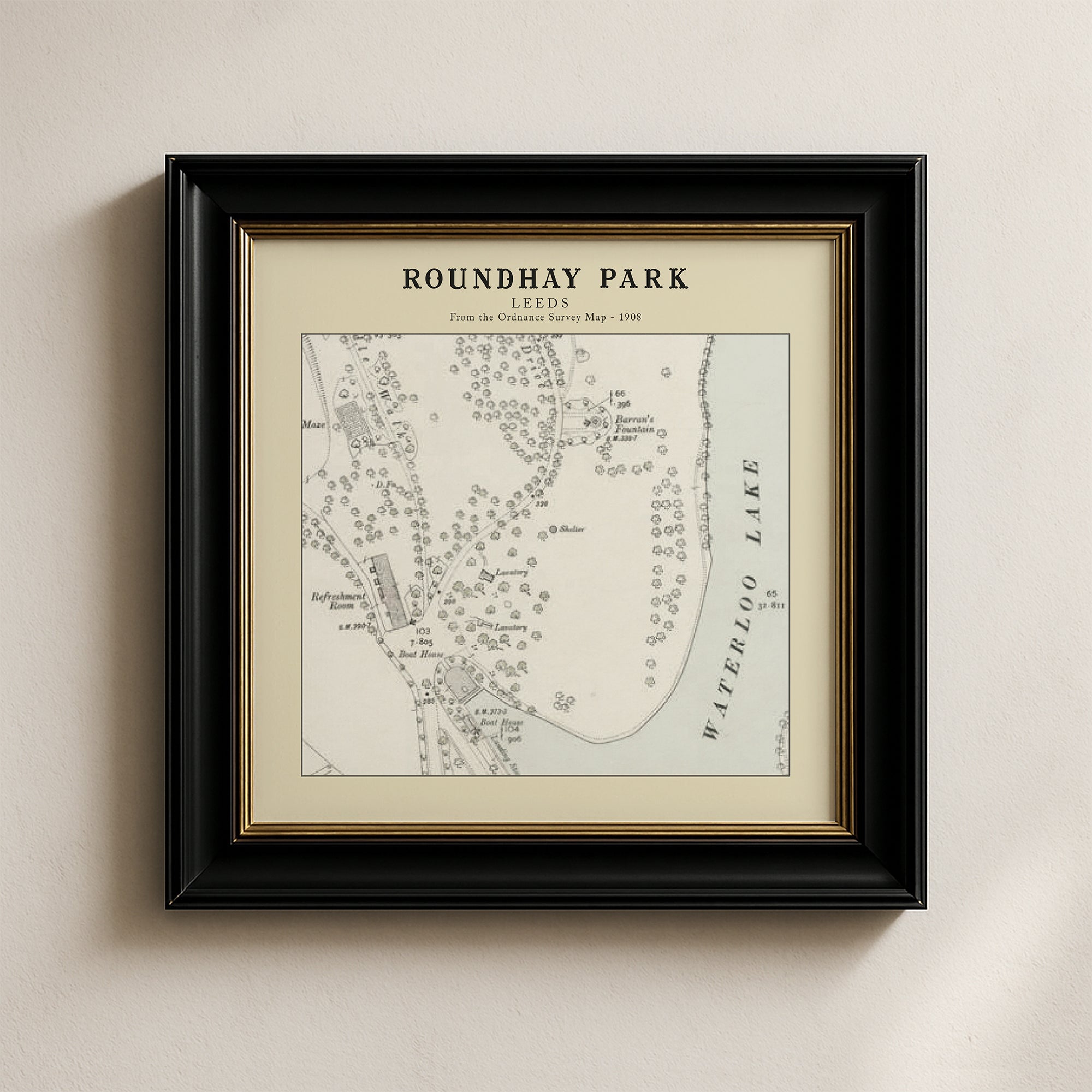 Roundhay Park - Leeds Card