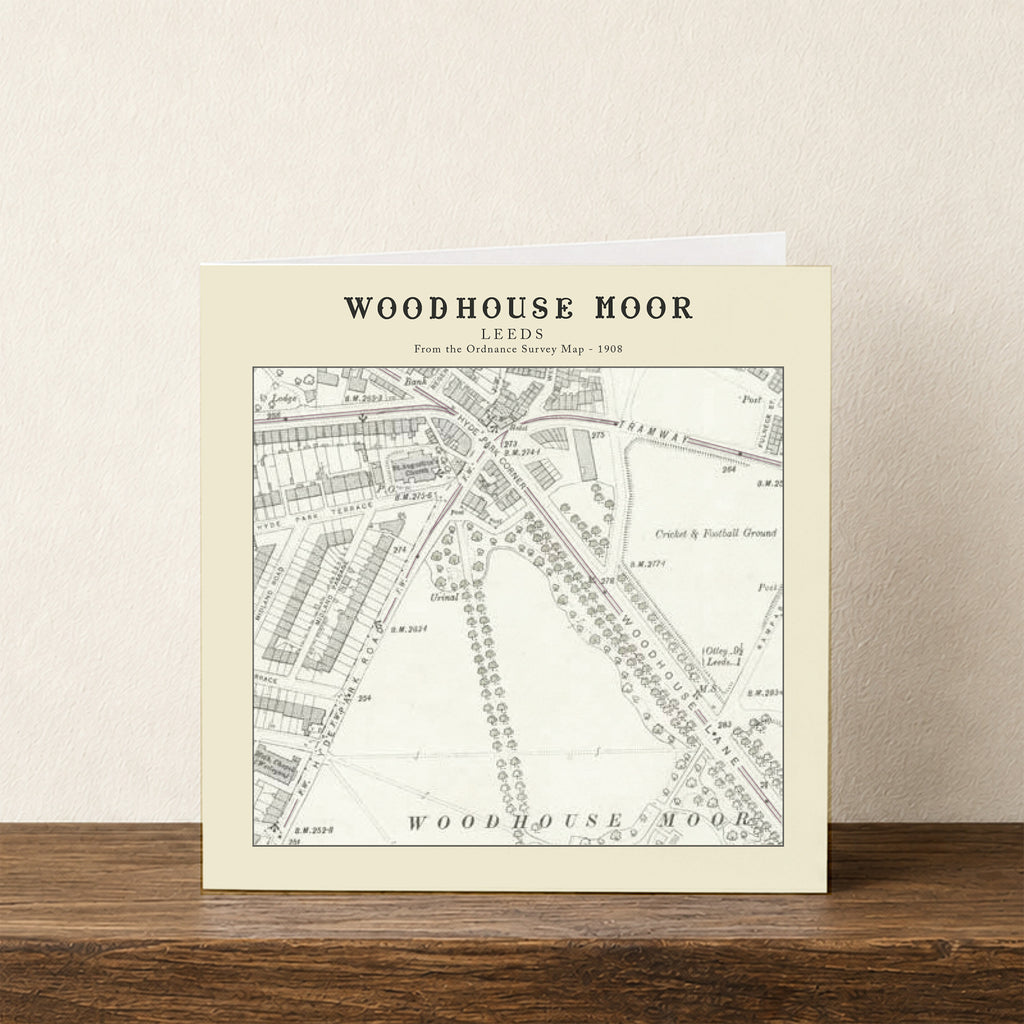 Woodhouse Moor - Leeds Card