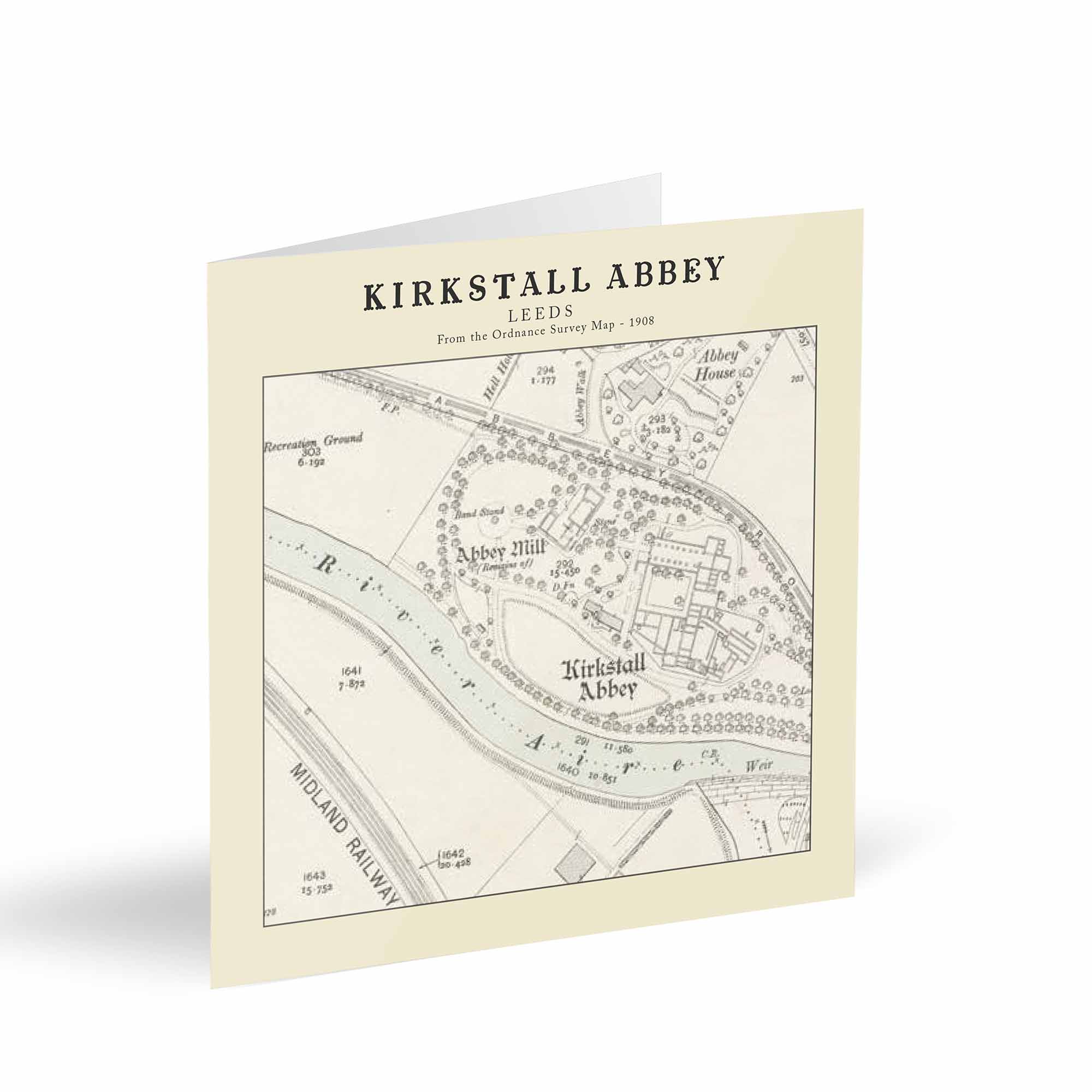 Kirkstall Abbey - Leeds Card