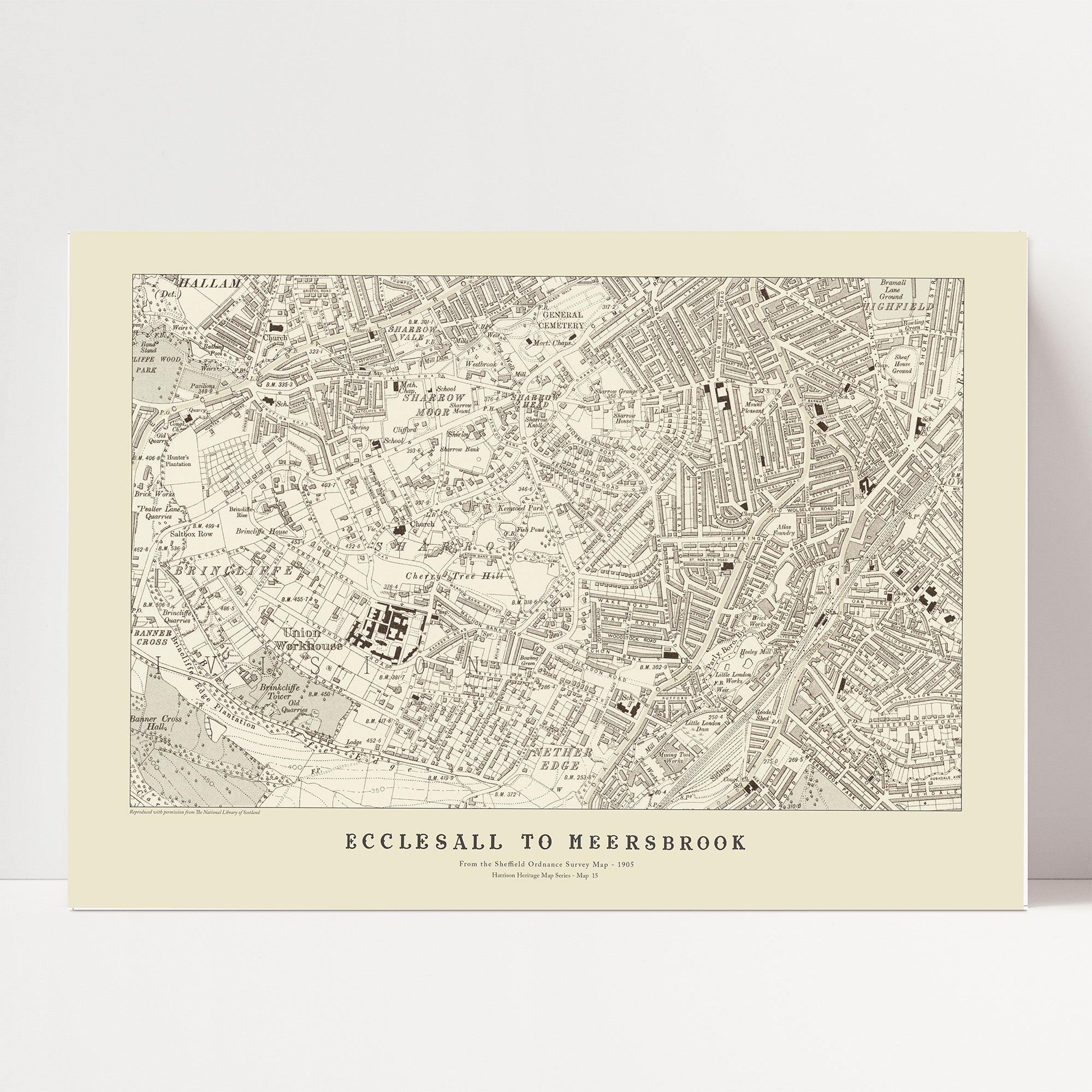 MAP 15 - Ecclesall to Meersbrook