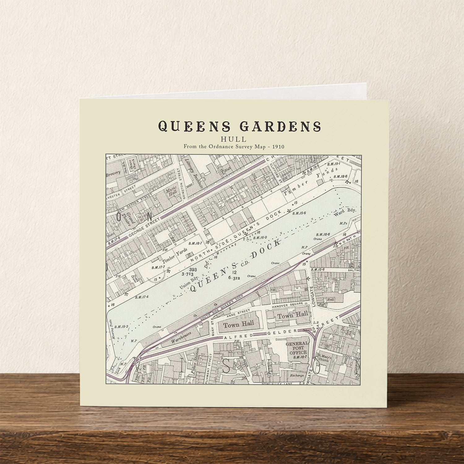 Queens Garden - Hull Card