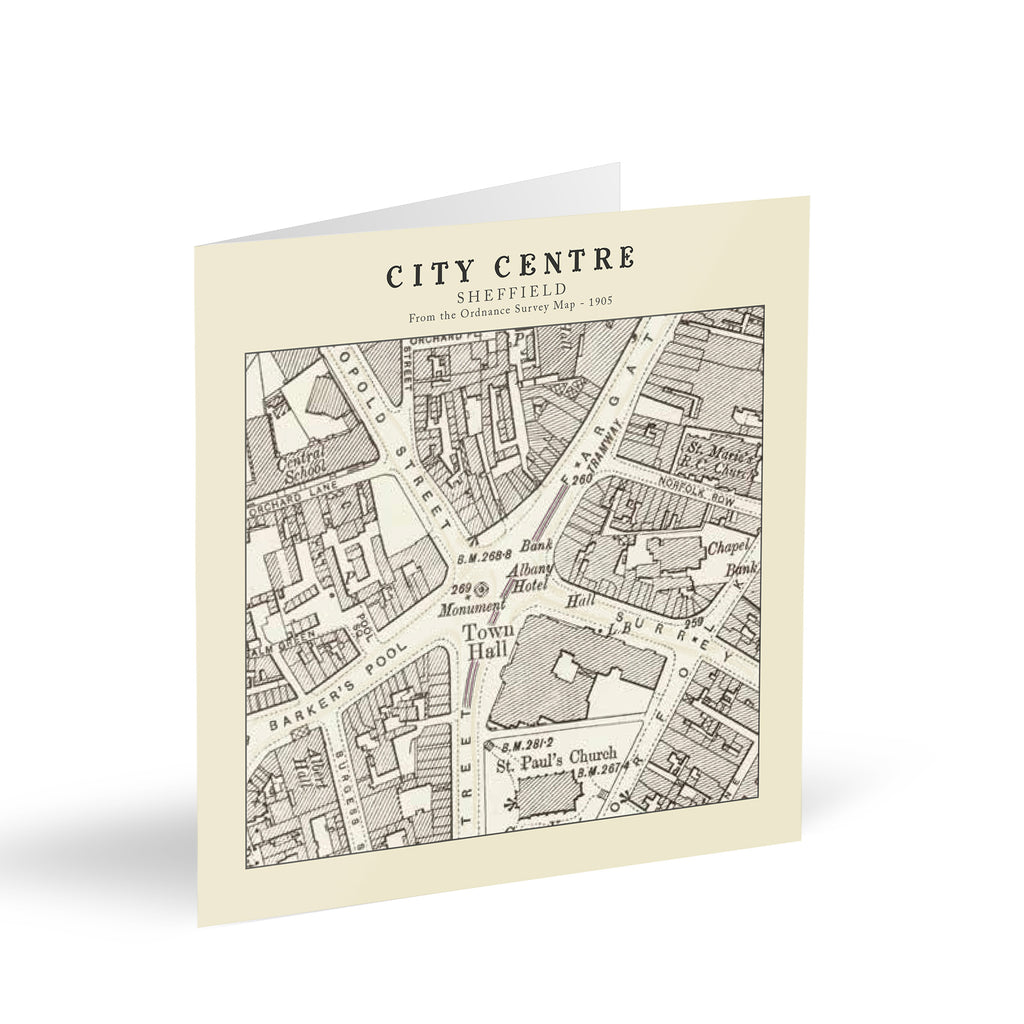 City Centre - Sheffield card