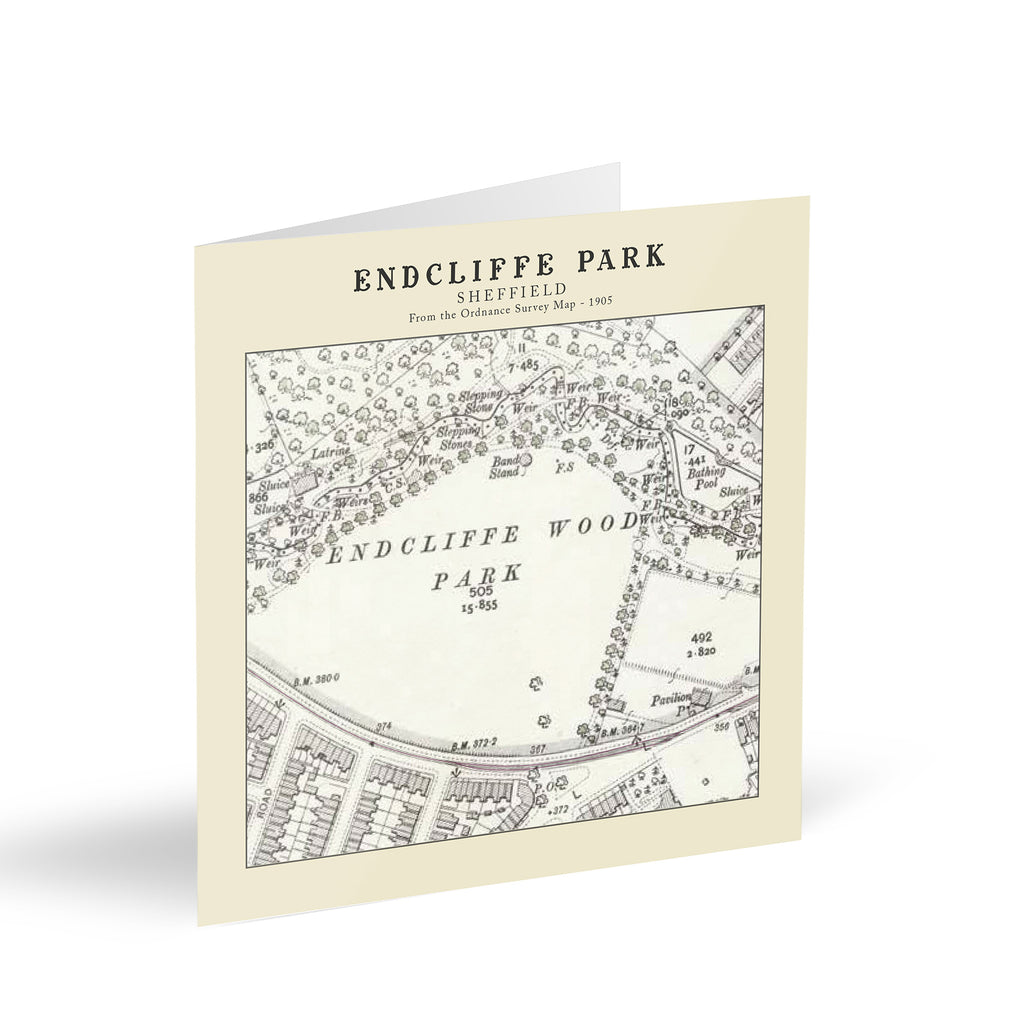 Endcliffe Park - Sheffield Card