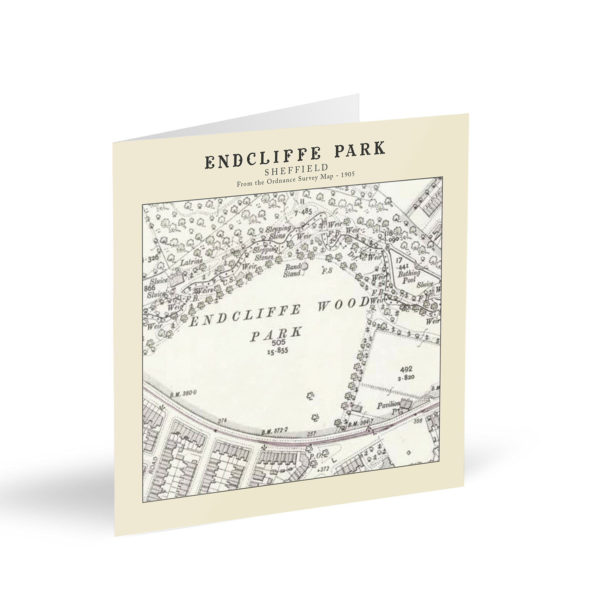Endcliffe Park - Sheffield Card