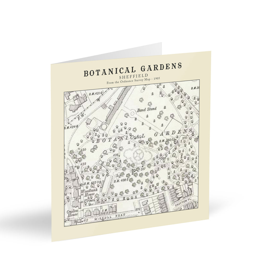 Botanical Gardens - Sheffield Card
