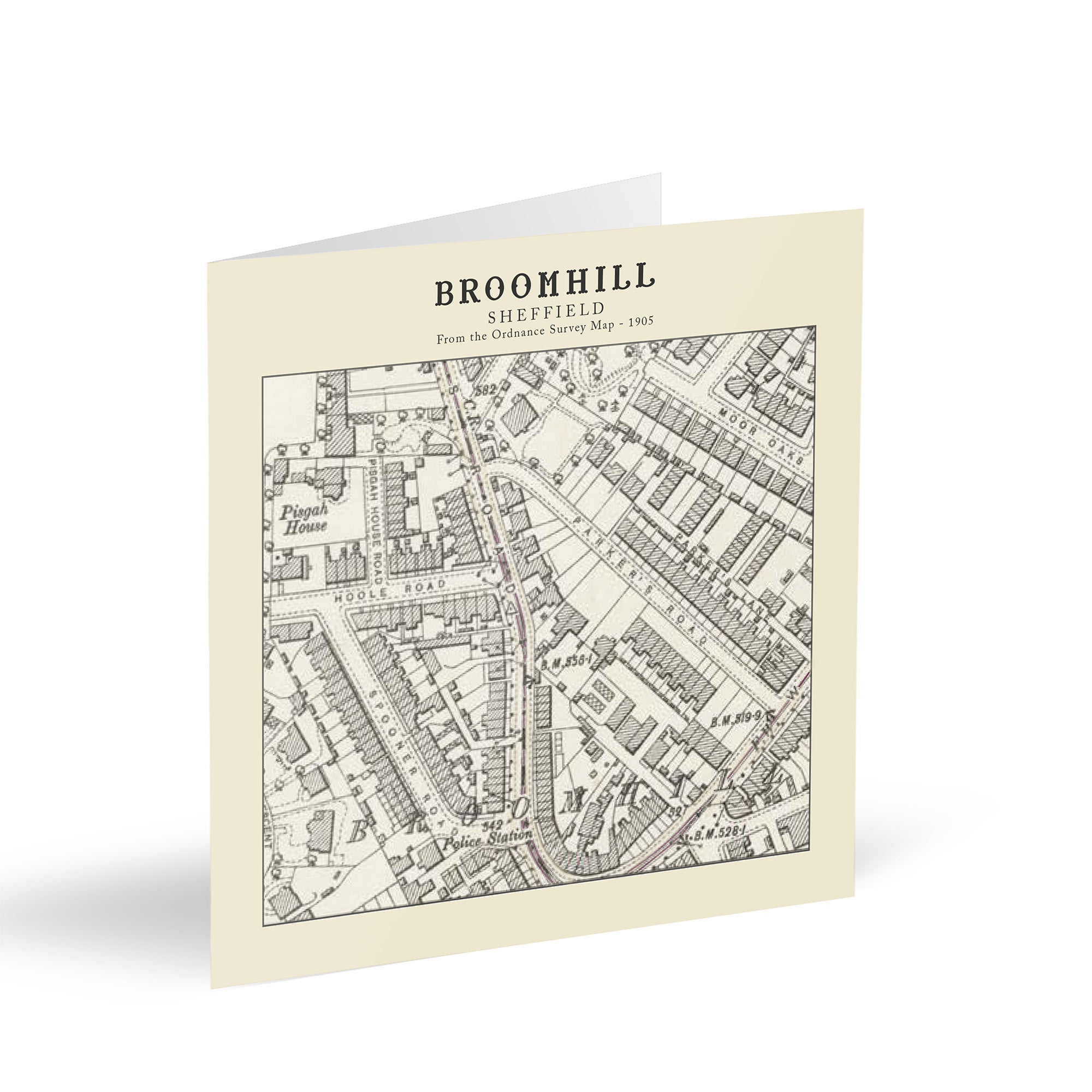 Broomhill - Sheffield Card