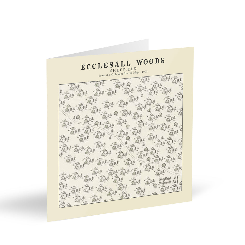Ecclesall Woods - Sheffield Card
