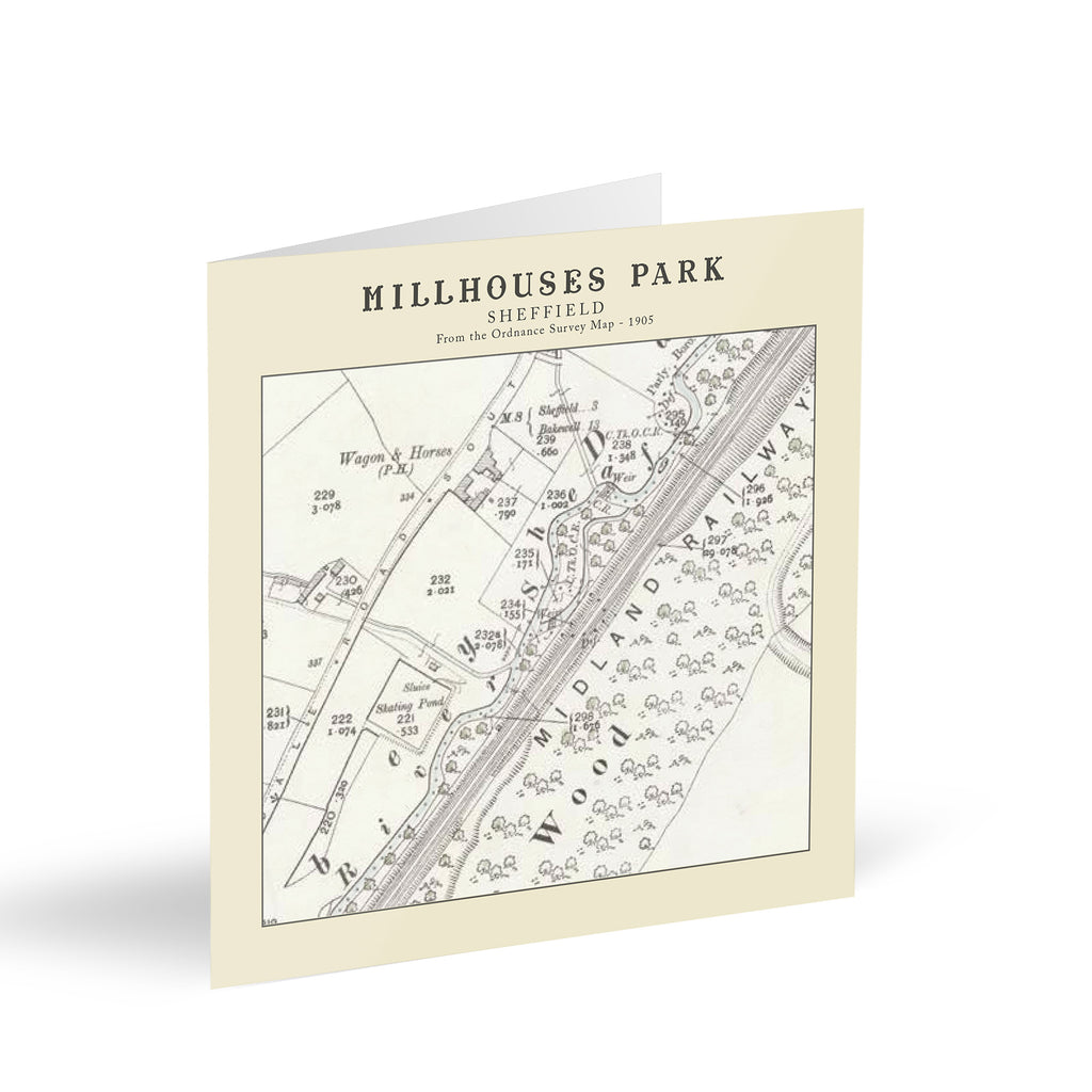 Millhouses Park - Sheffield Card