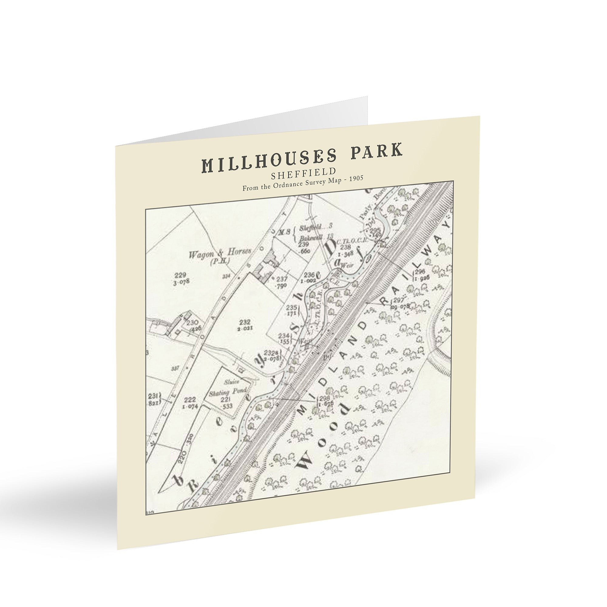 Millhouses Park - Sheffield Card