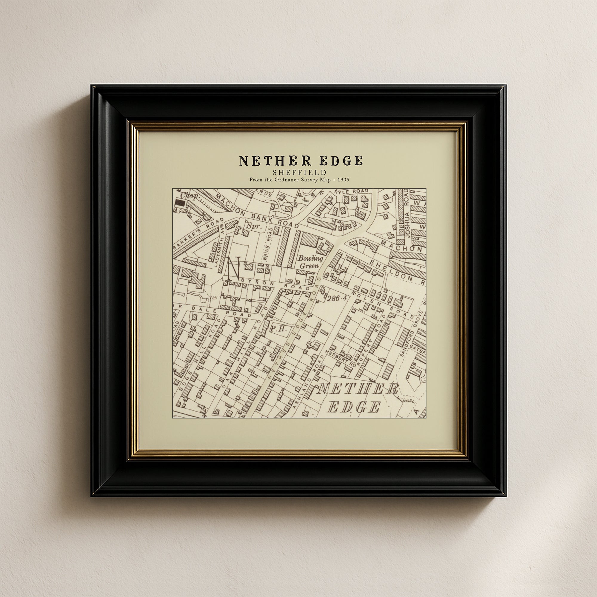 Nether Edge - Sheffield Card
