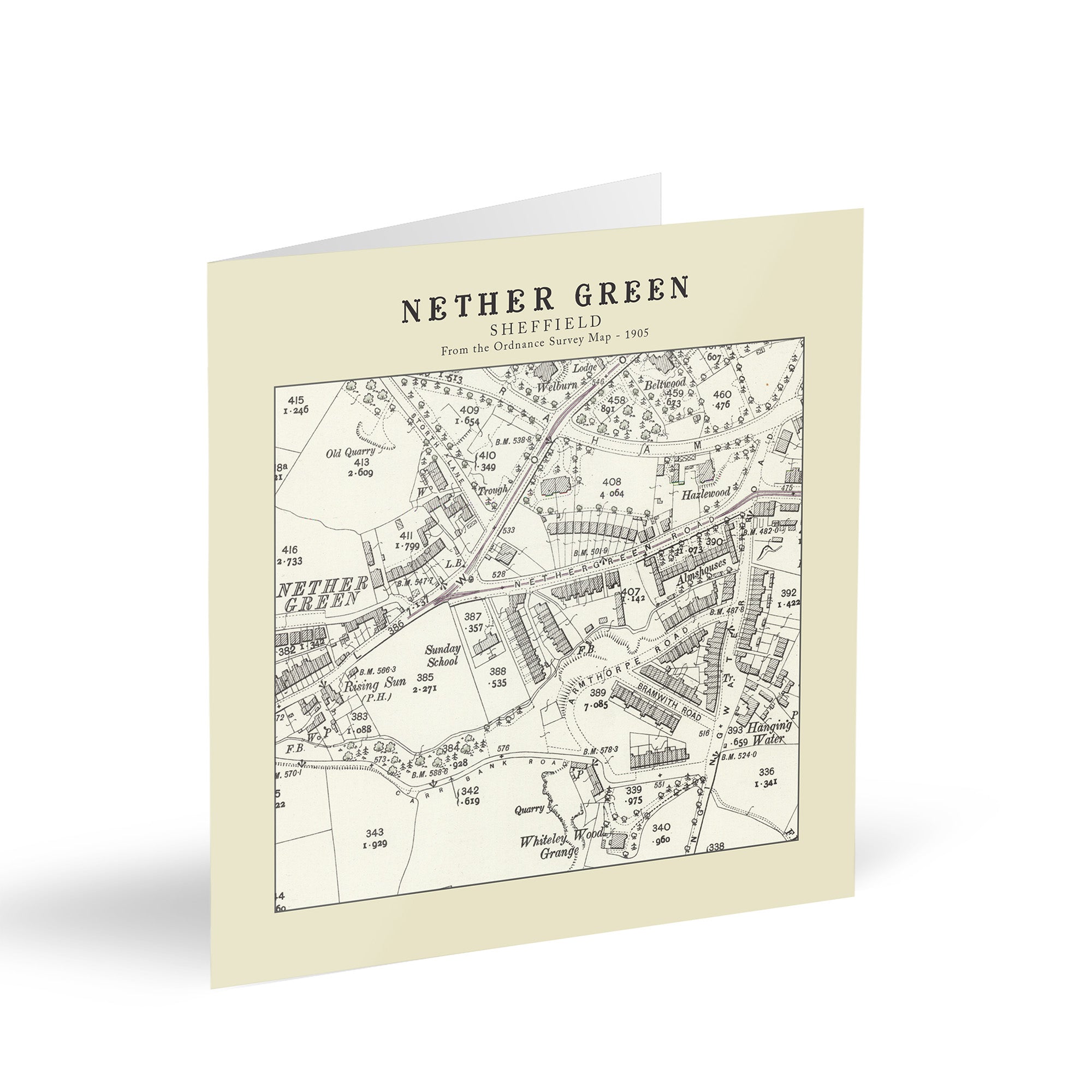 Nether Green - Sheffield Card