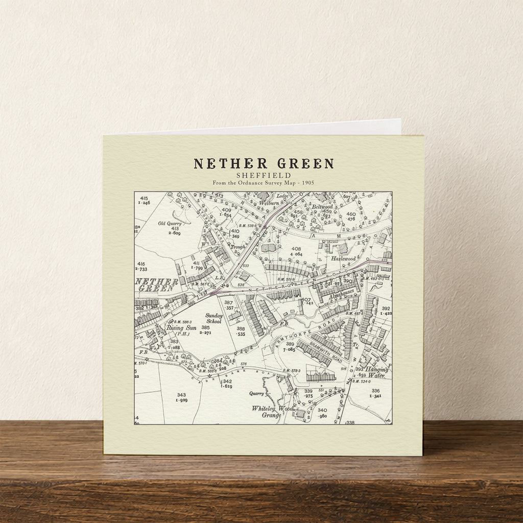 Nether Green - Sheffield Card