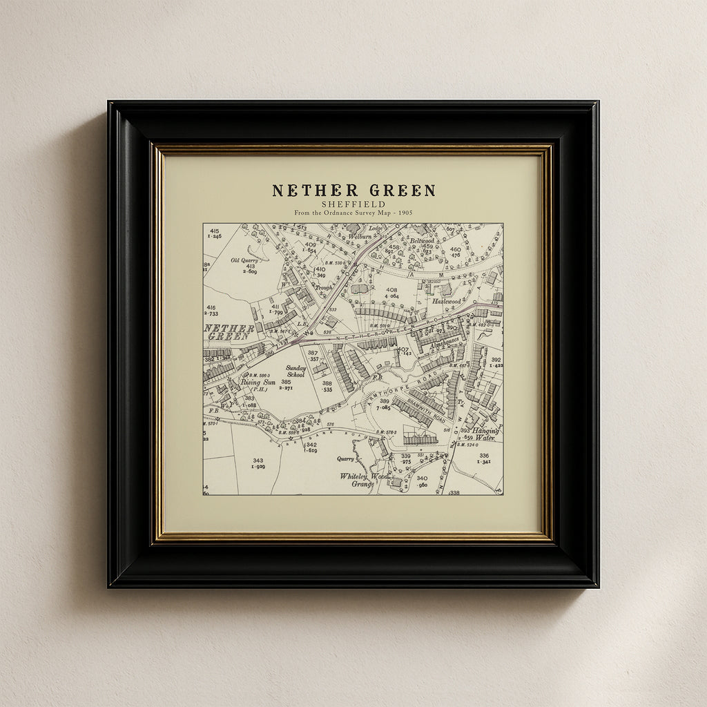 Nether Green - Sheffield Card