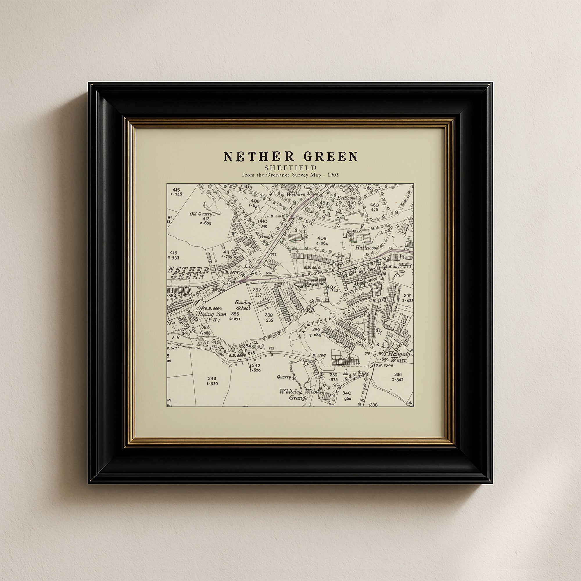 Nether Green - Sheffield Card
