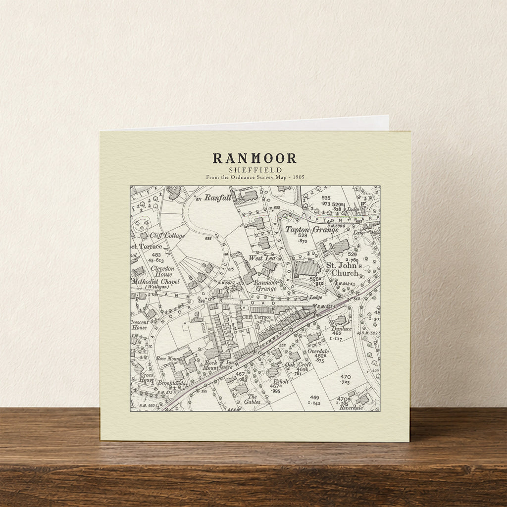Ranmoor - Sheffield Card