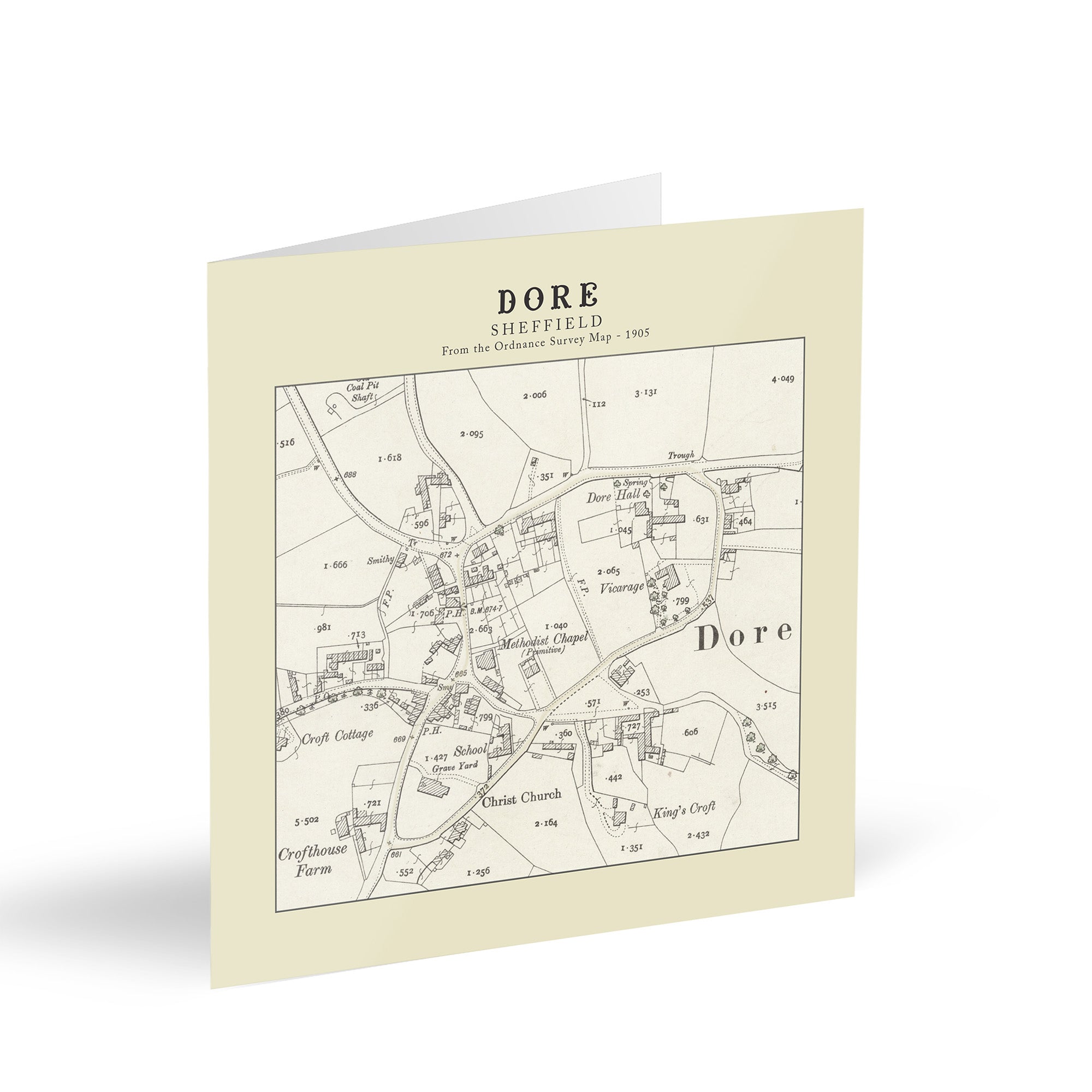 Dore - Sheffield Card