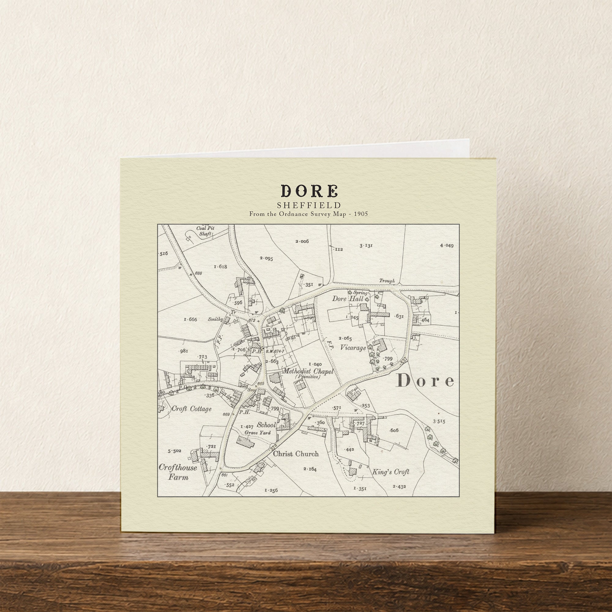 Dore - Sheffield Card