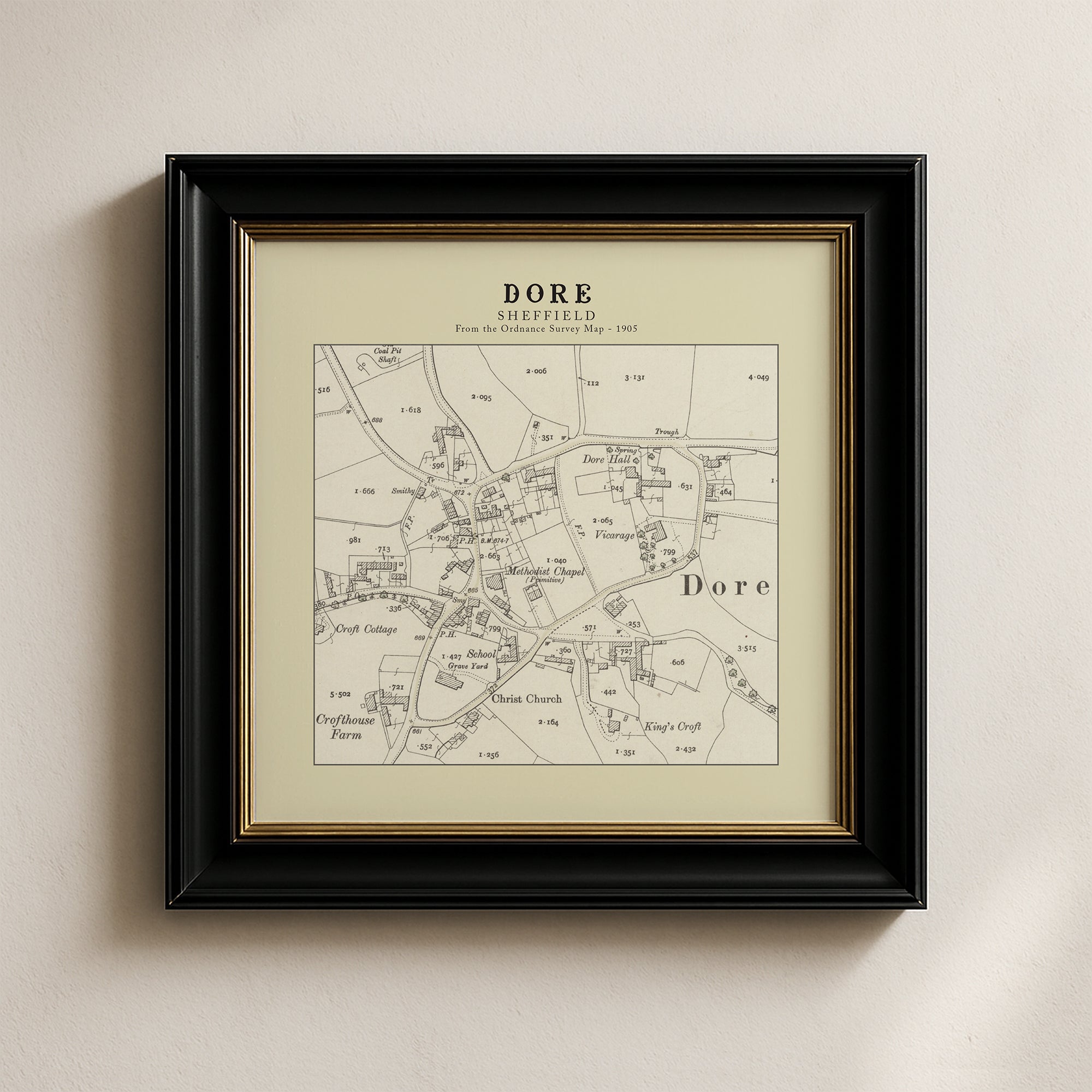 Dore - Sheffield Card