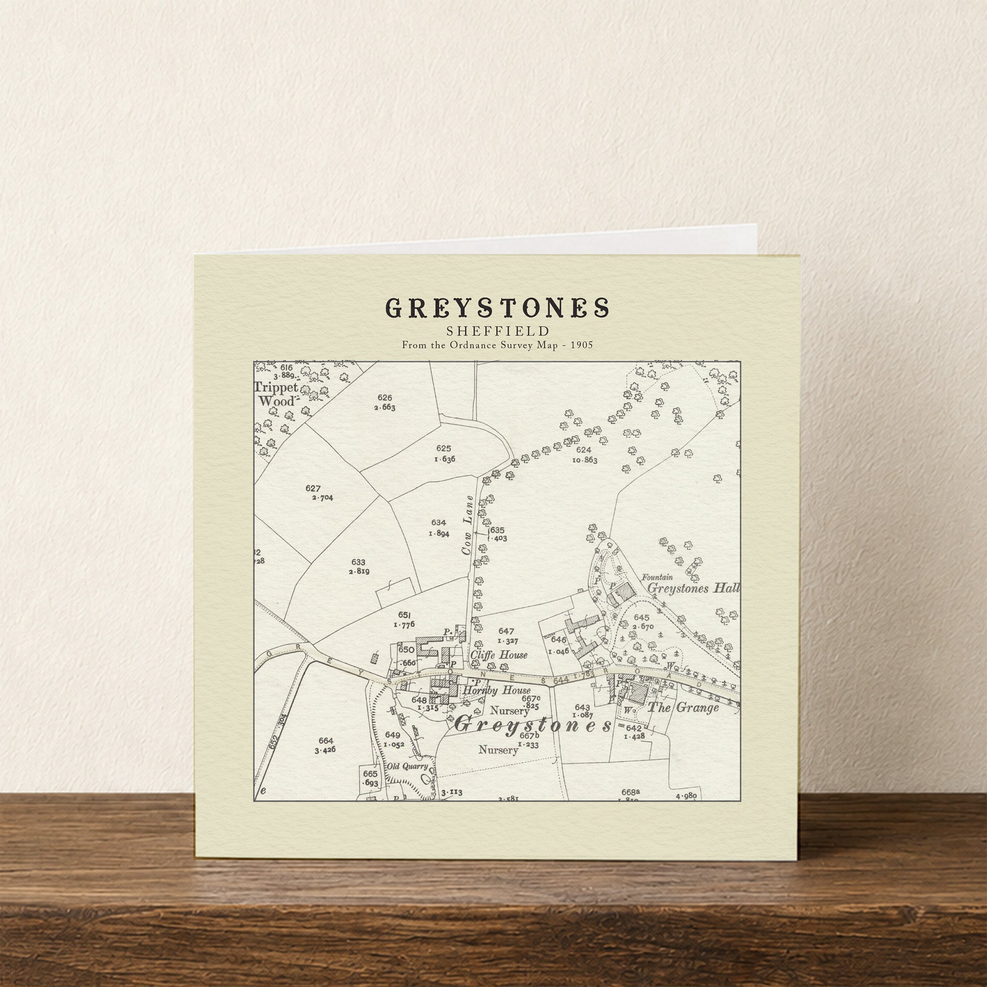 Greystones - Sheffield Card