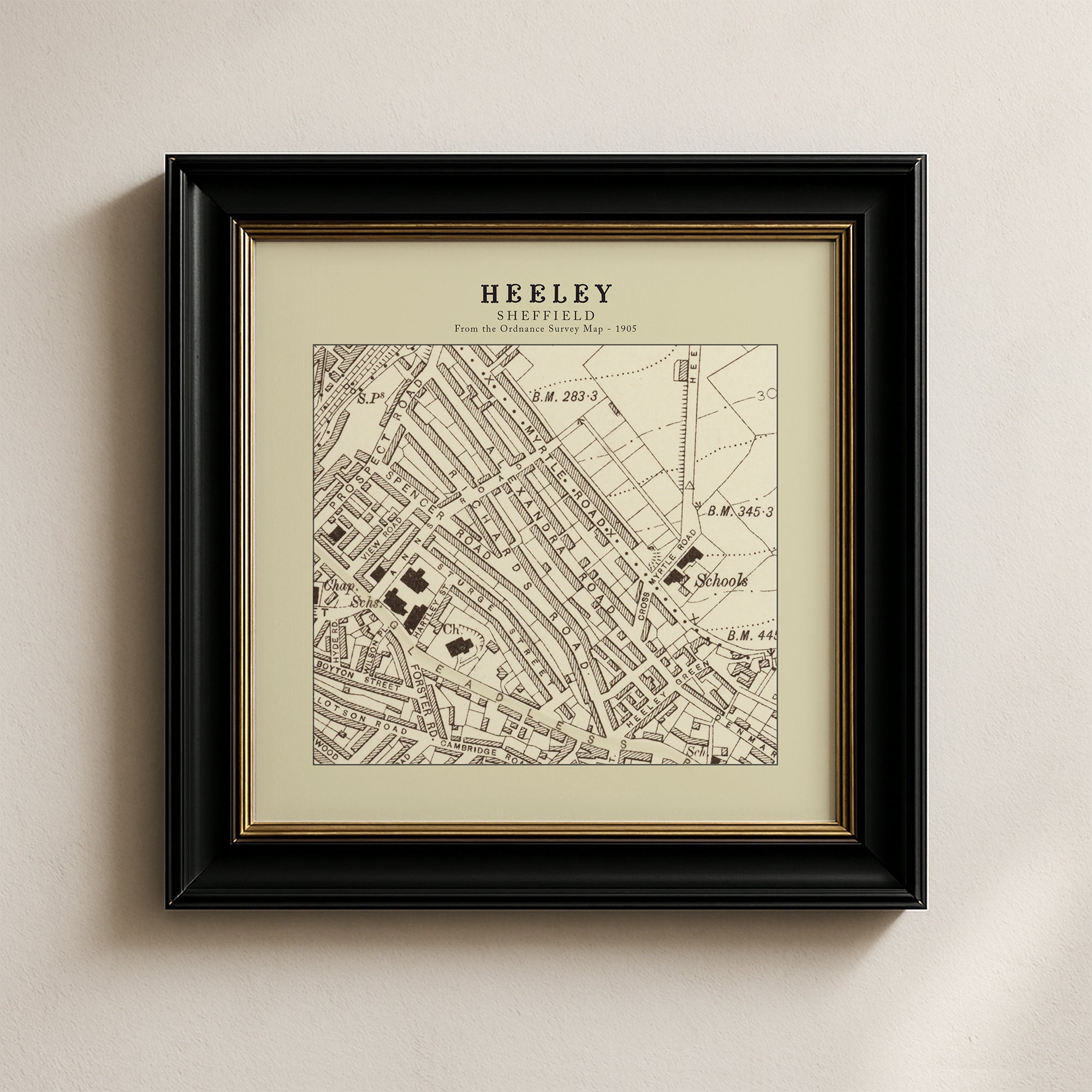 Heeley - Sheffield Card