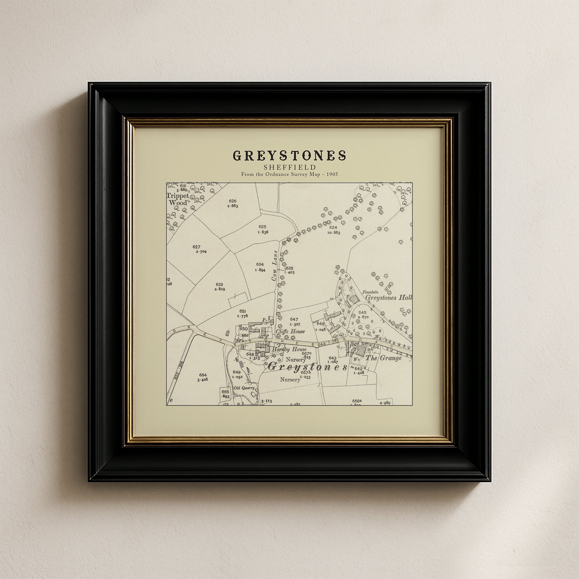Greystones - Sheffield Card