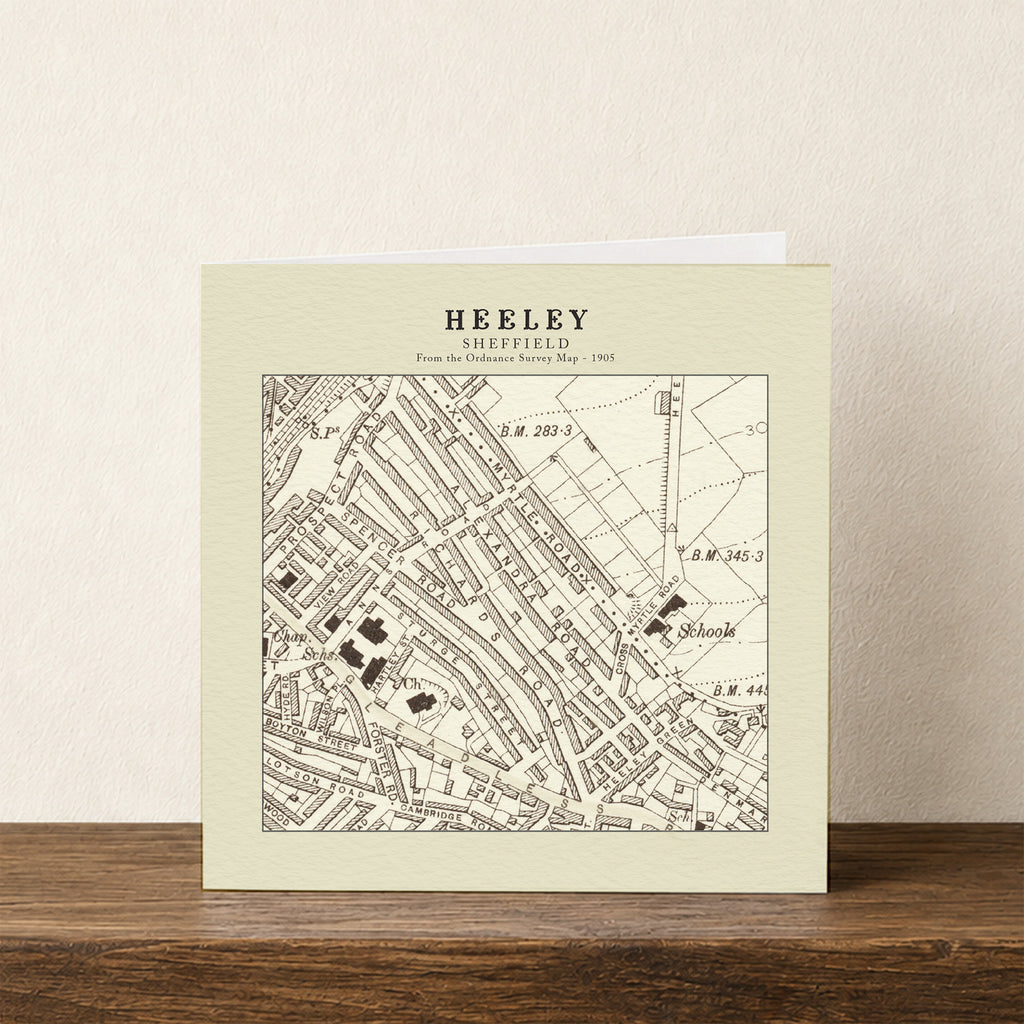 Heeley - Sheffield Card