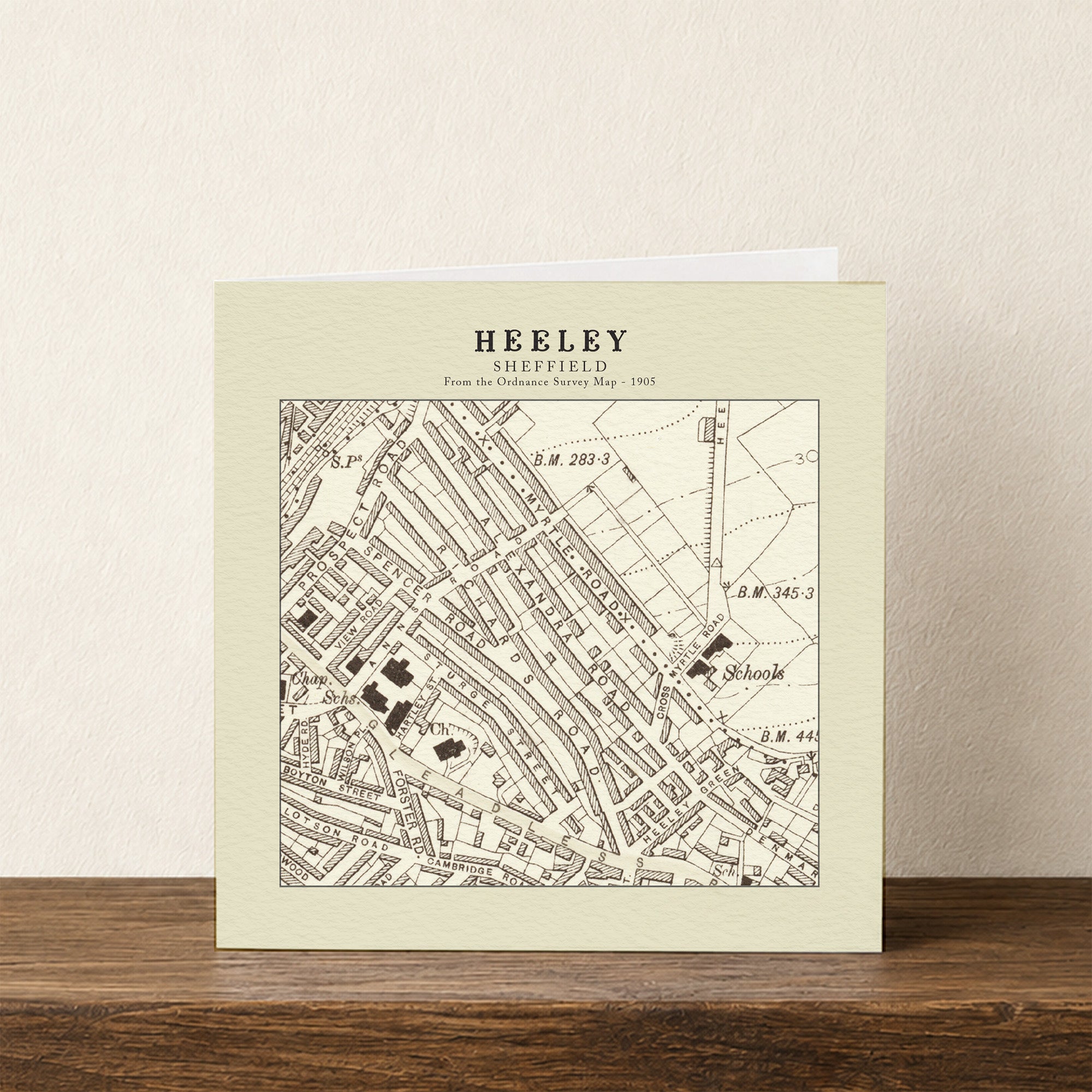 Heeley - Sheffield Card