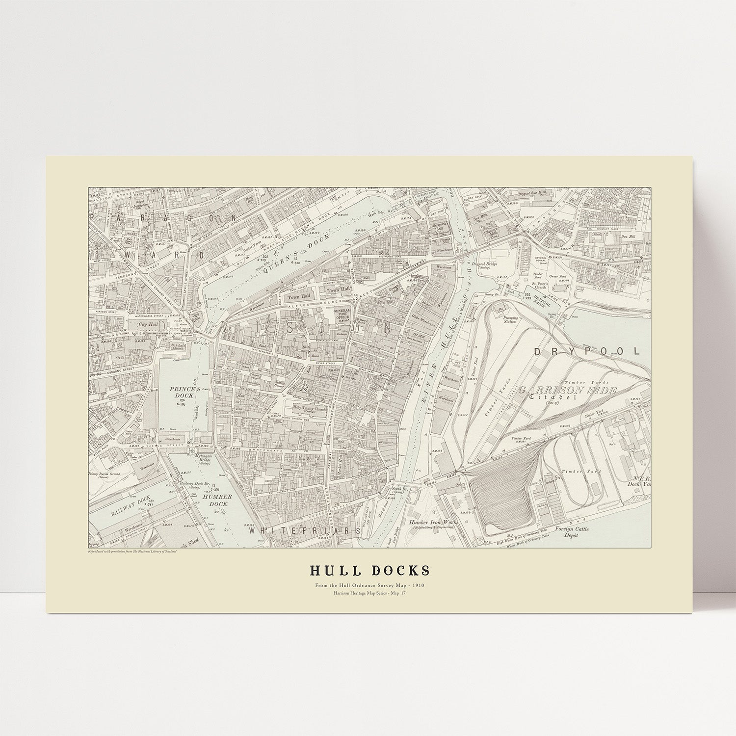 Map 17 - Hull Docks