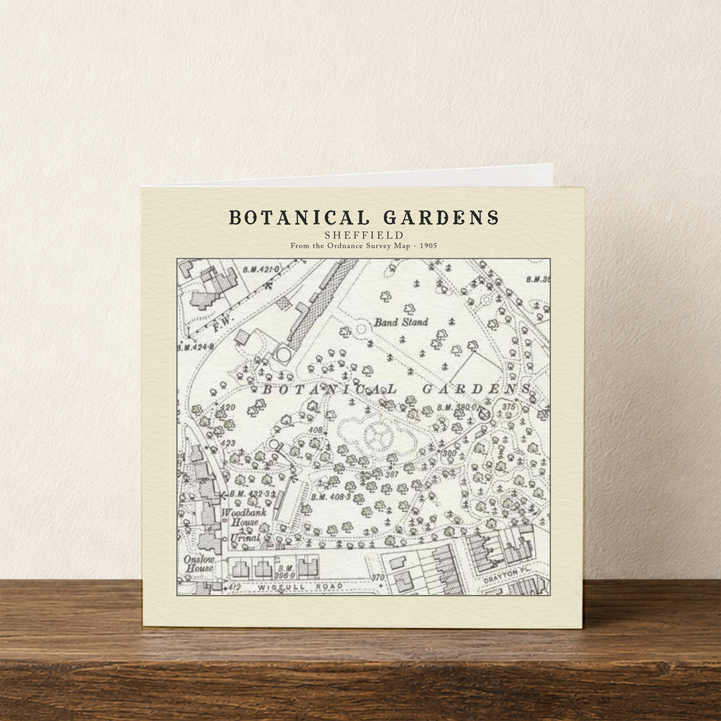 Botanical Gardens - Sheffield Card