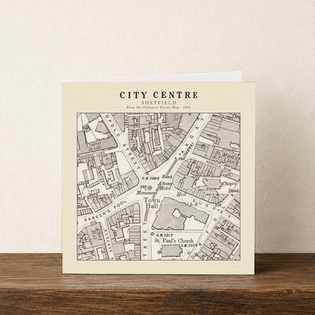 City Centre - Sheffield card