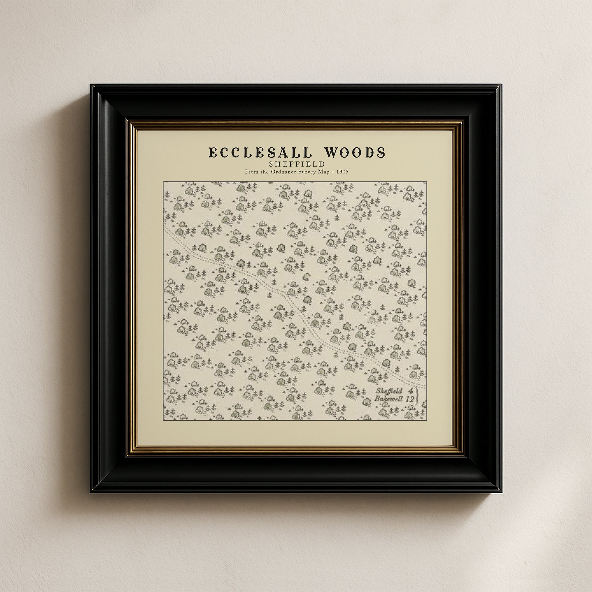 Ecclesall Woods - Sheffield Card