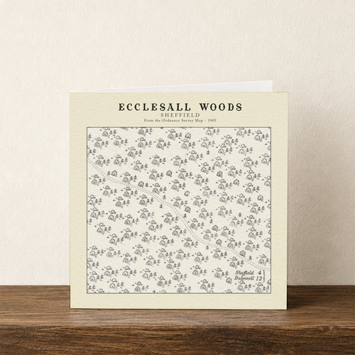 Ecclesall Woods - Sheffield Card