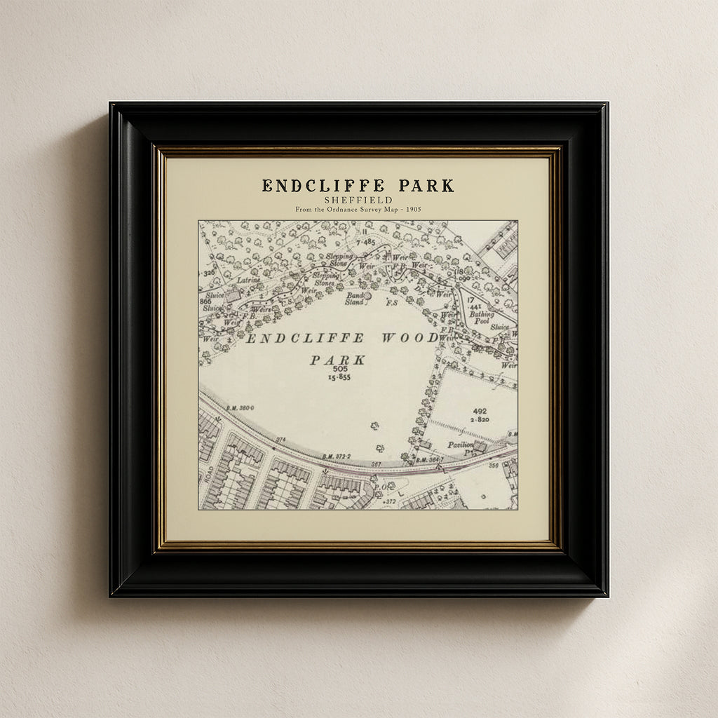 Endcliffe Park - Sheffield Card