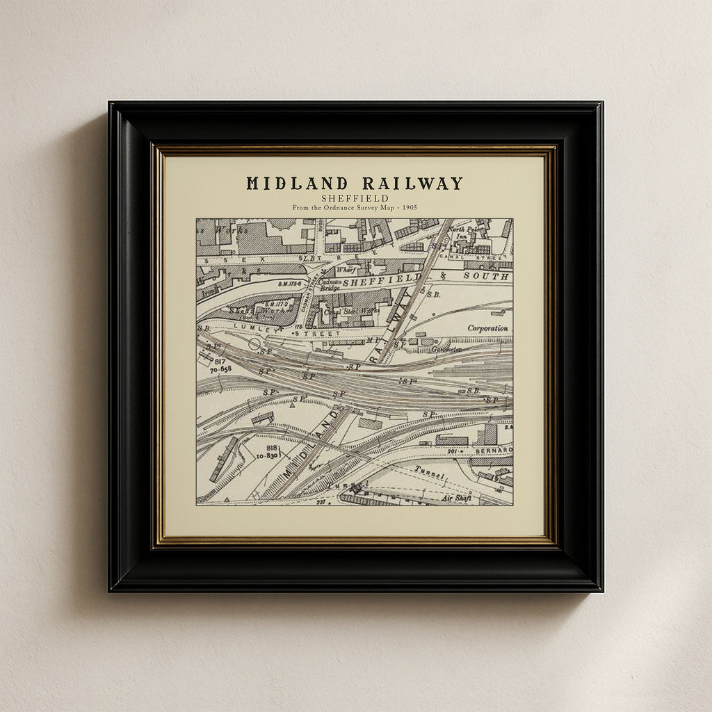 Midland Railway - Sheffield Card