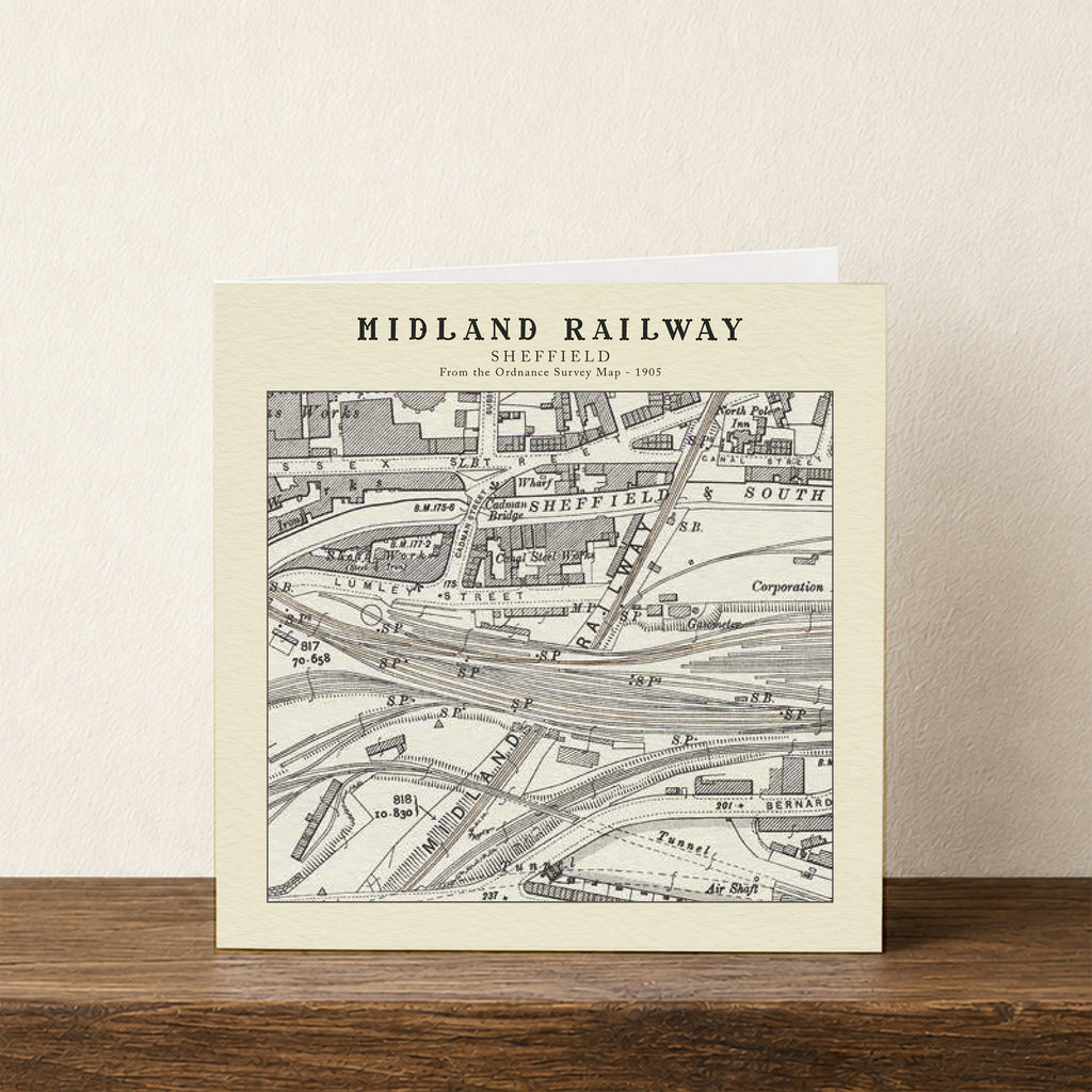 Midland Railway - Sheffield Card