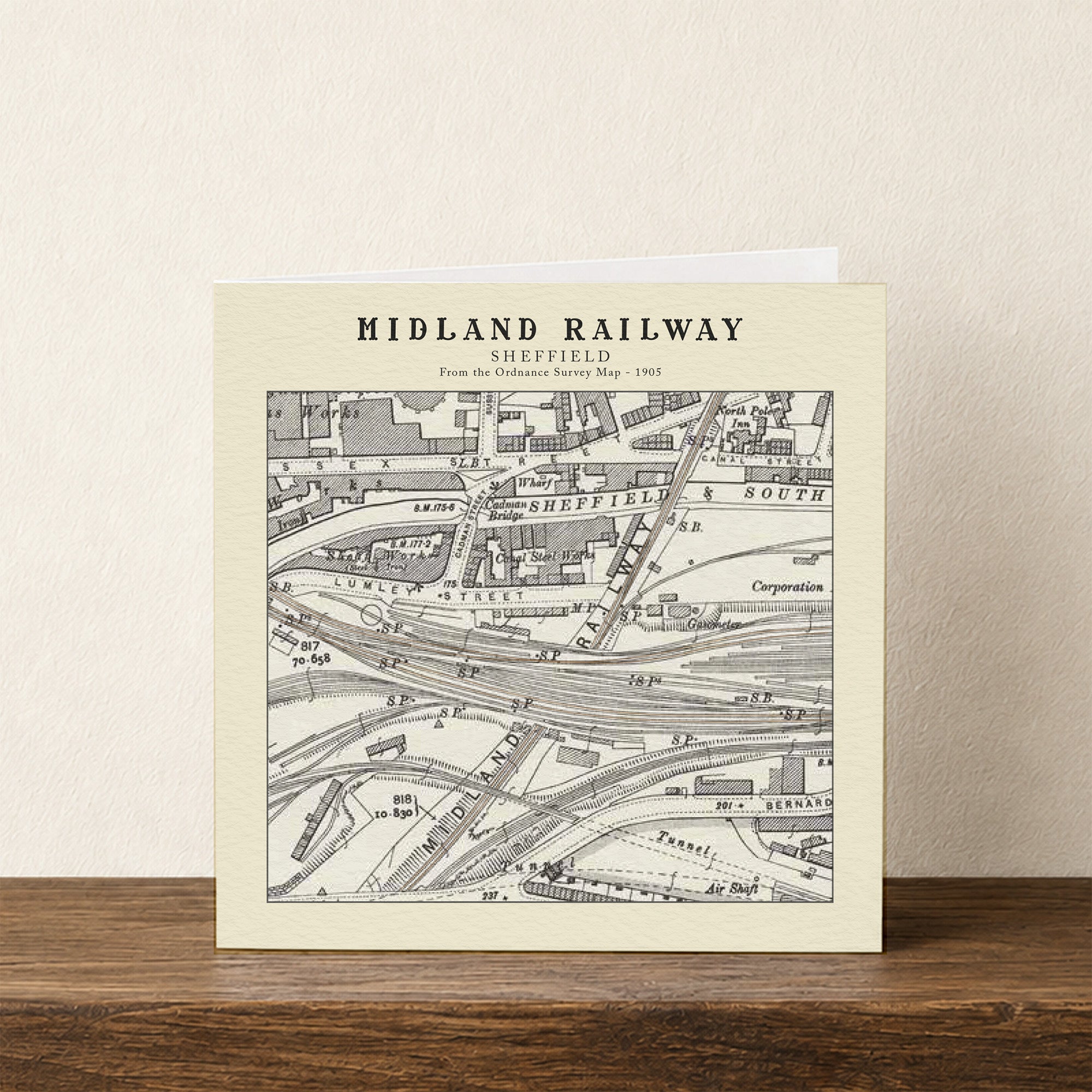 Midland Railway - Sheffield Card