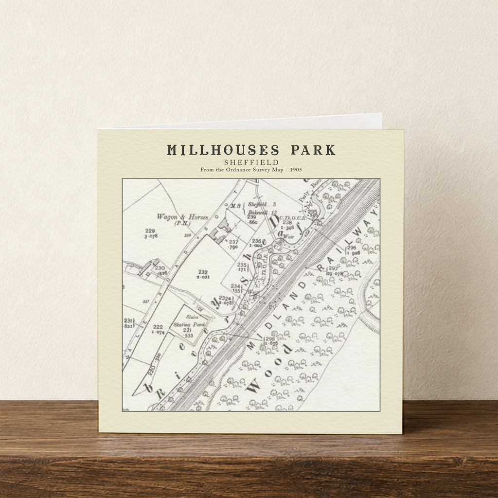 Millhouses Park - Sheffield Card